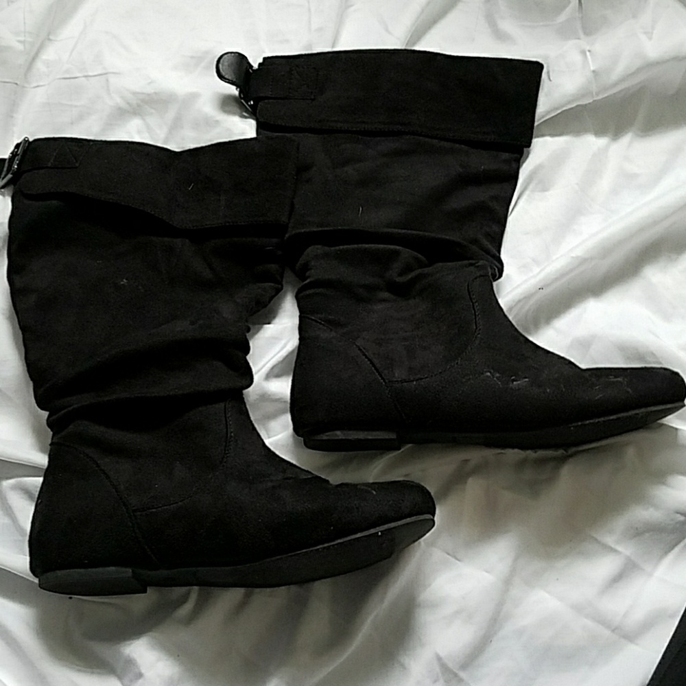 Black Suede boots
